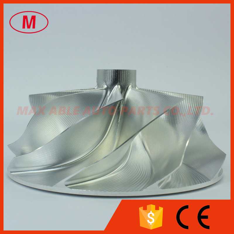 G35-1050 reverse 68.07/84.45mm 9+0 Blades point milling turbo aluminum 2618/Milling/billet compressor wheel