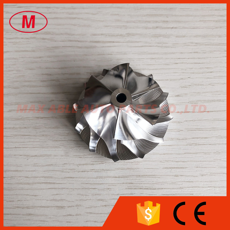 GT2056/GT2256 436563-0001/436563-0009 41.50/56.03mm 6+6 blades performance turbo aluminum 2618/billet compressor wheel