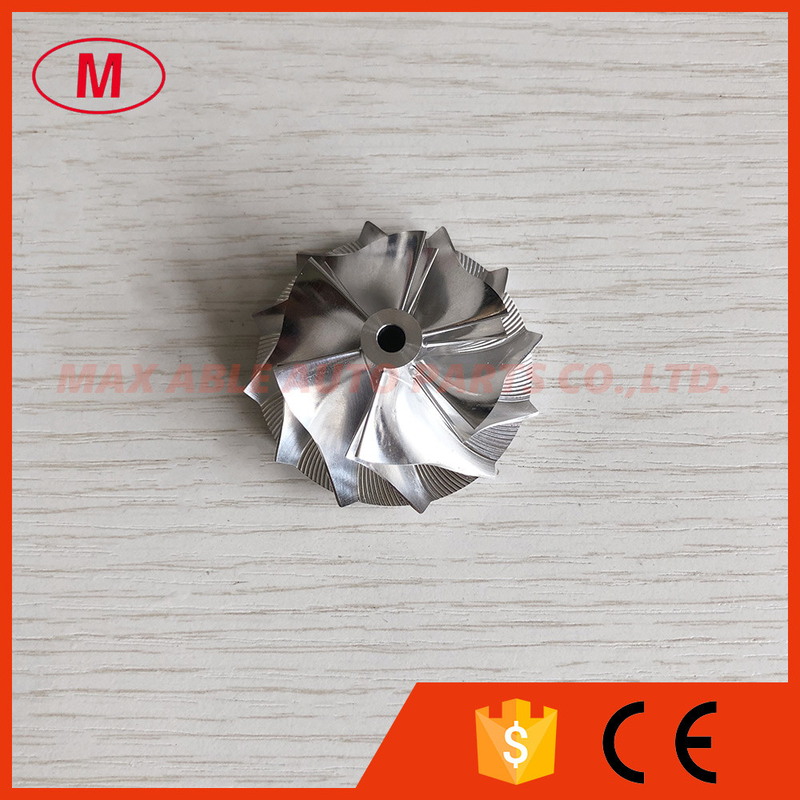 KP39 35.57/46.00mm 6+6blades high performance Turbo milling/aluminum 2618/billet compressor wheel