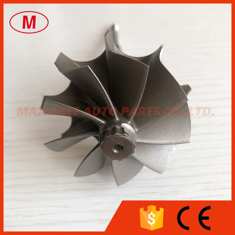 K16 49/55mm 9 blades for journal bearing turbo wheel/turbine shaft&wheel