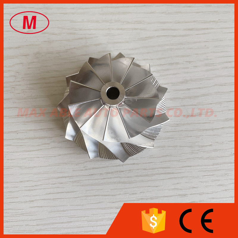 TD05H forward 47.10/63.40mm 11+0 blades turbo milling/aluminum 2618/billet compressor wheel
