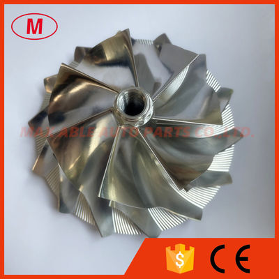 GT55 7+7 blades 88.83/131.97mm Dodecagon Nut design, Performance Design turbo milling/aluminum 2618/billet compressor wheel
